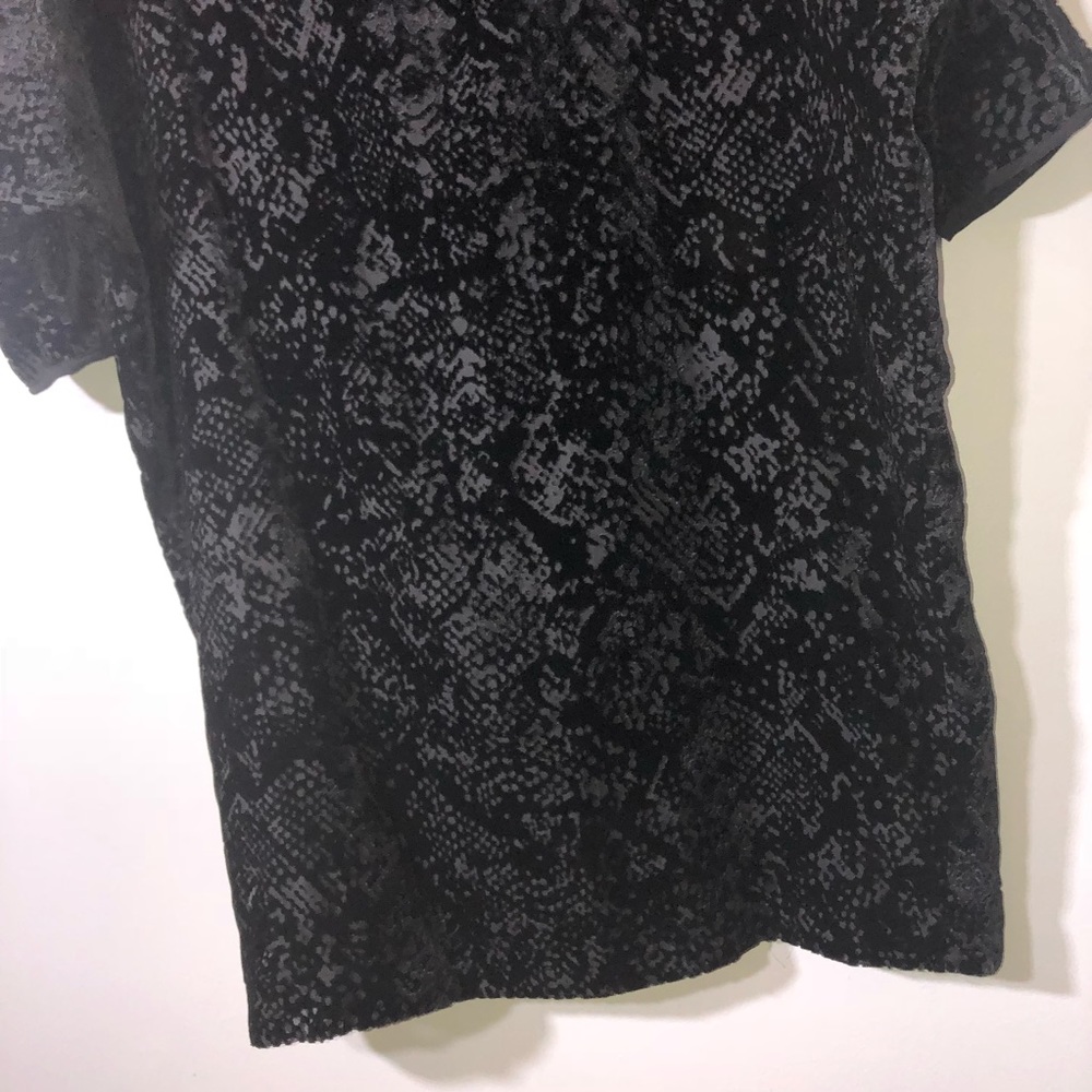 silence + noise Burnout Velvet Backless Dress M - Picture 5 of 8
